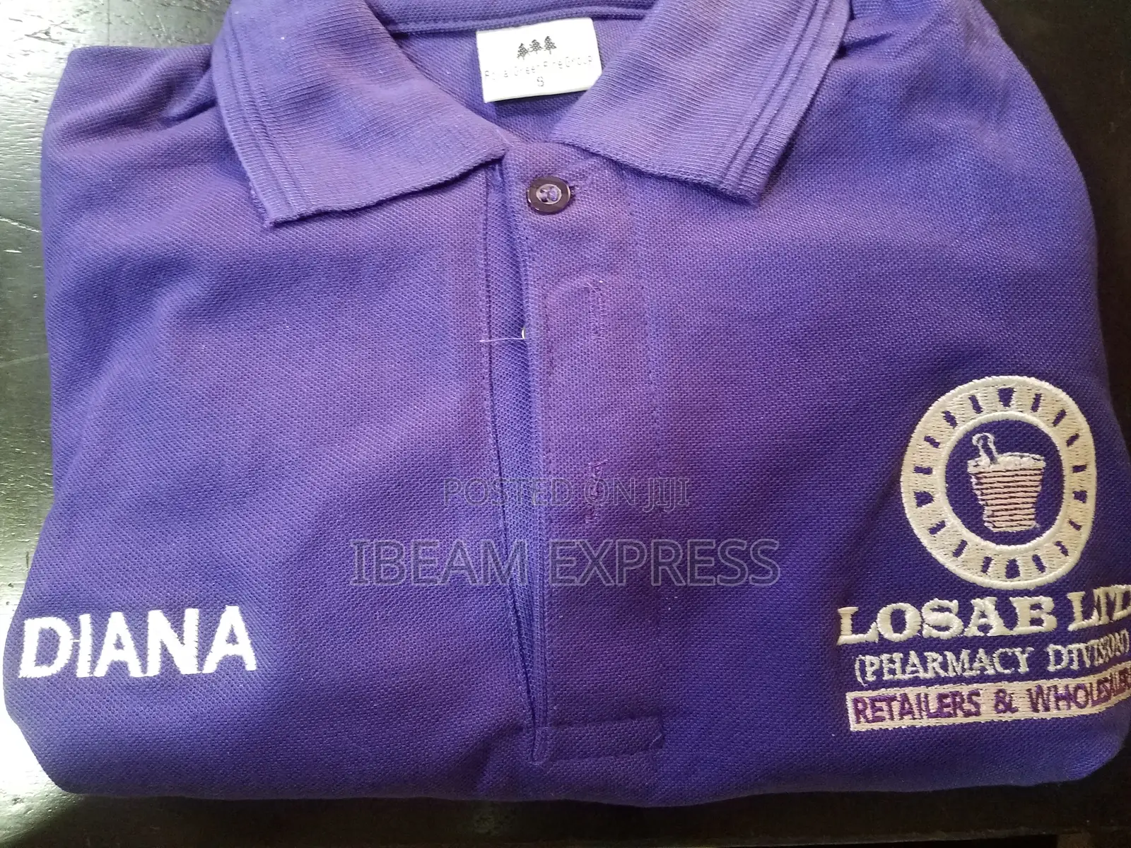 Embroidery on Lacoste