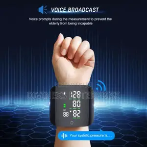 Rechargeable Blood Pressure Monitor With Voice Out