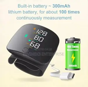 Rechargeable Blood Pressure Monitor With Voice Out