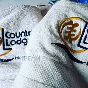 Embroidery on Bath and Saloon Towels