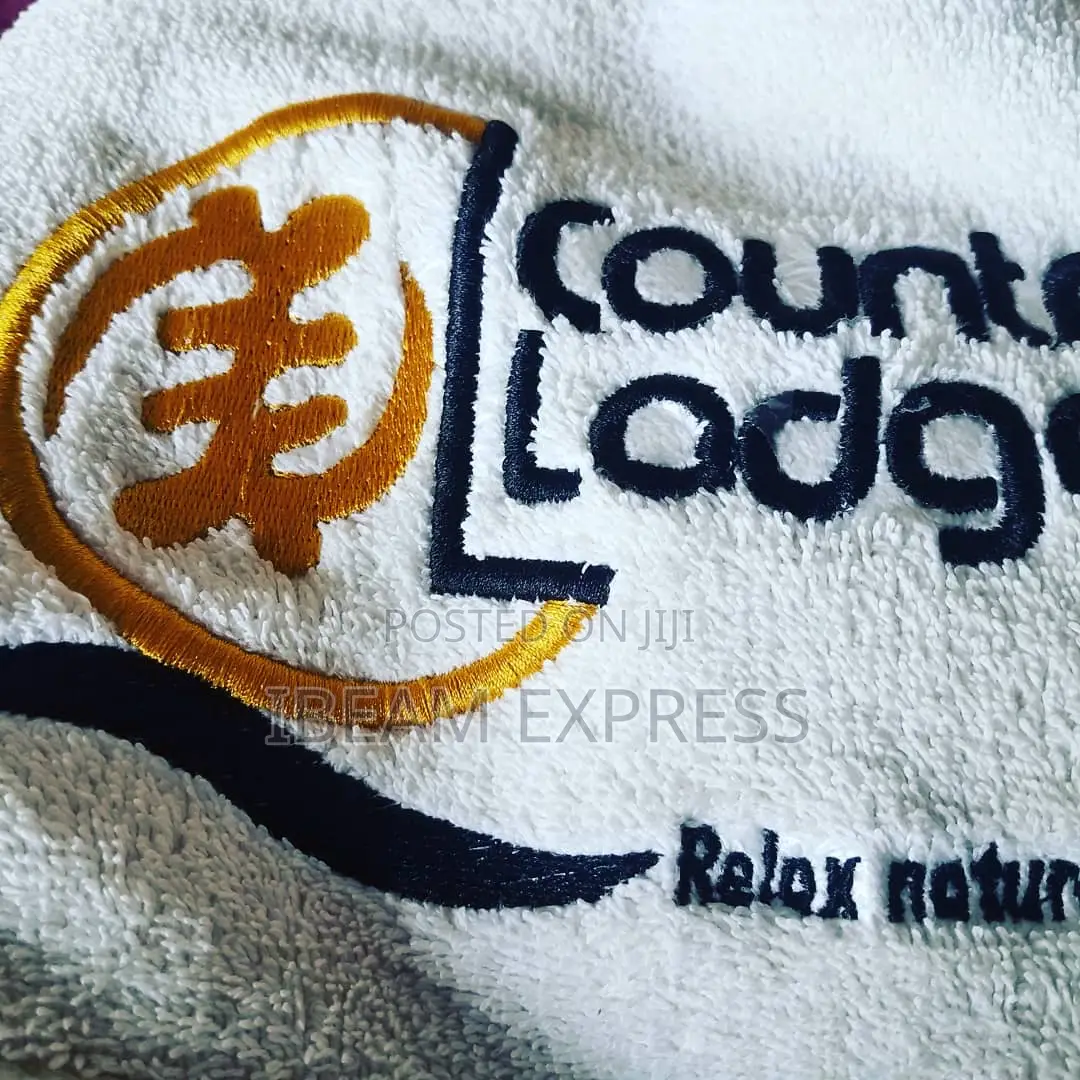 Embroidery on Bath and Saloon Towels
