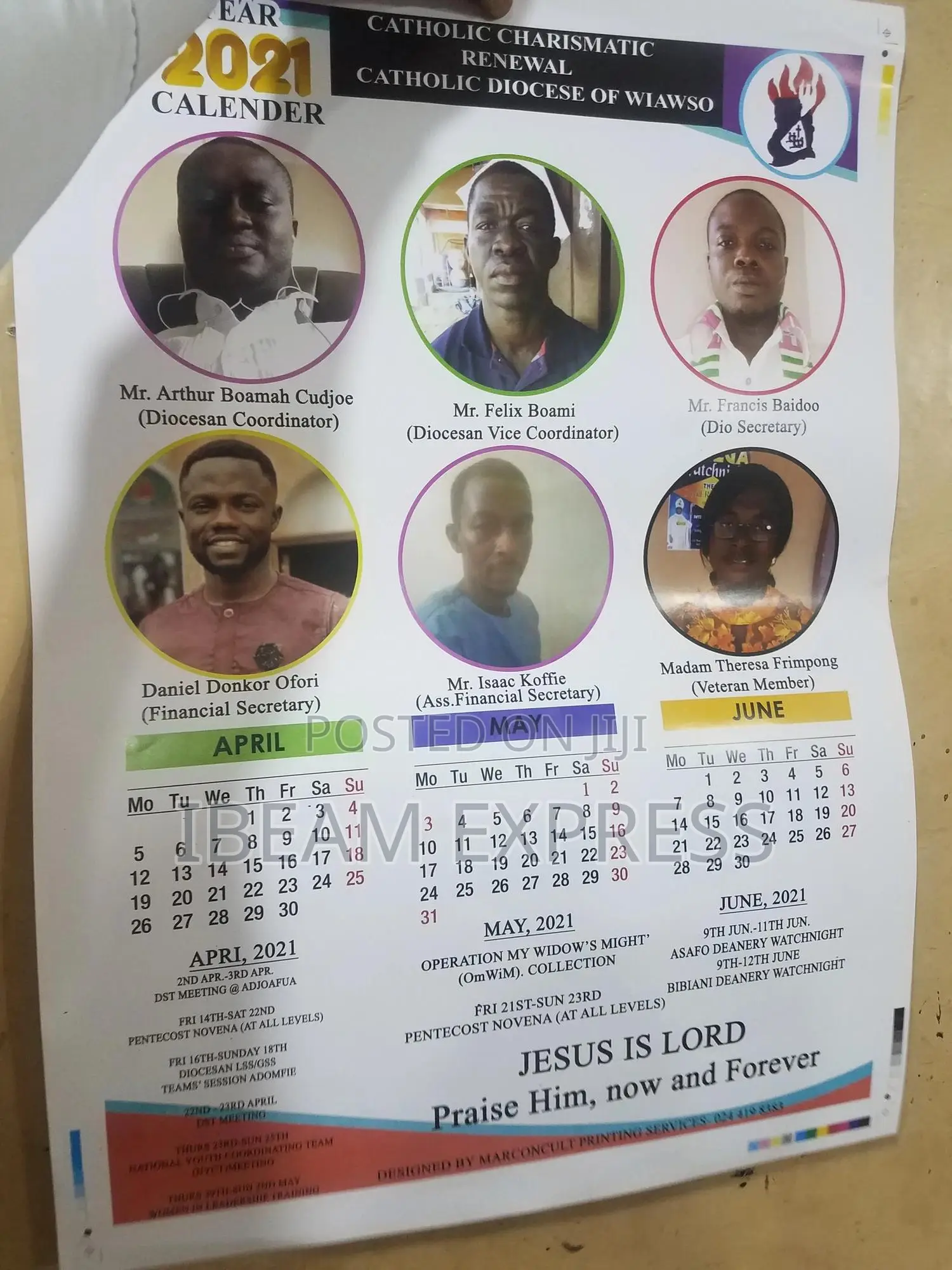 Calendar Printing