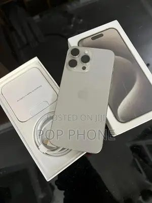 New Apple iPhone 15 Pro Max 256 GB Silver