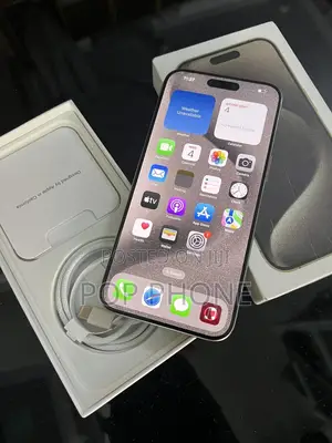 New Apple iPhone 15 Pro Max 256 GB Silver
