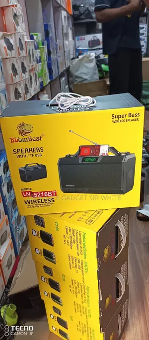 Boombest Ln-5216bt Is a Portable, 50-Watt 3.1 Channel Wireless Speaker