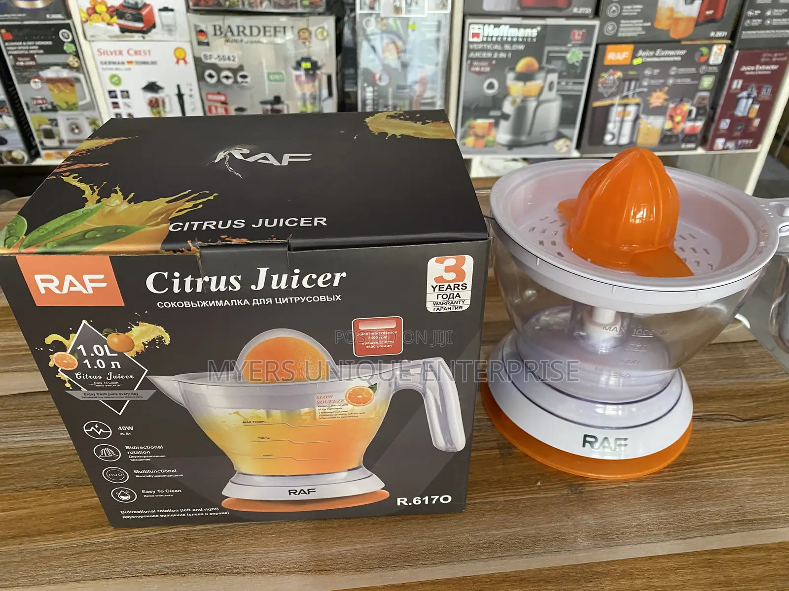 Fast-Selling 40w Raf Cone Juicing Machine