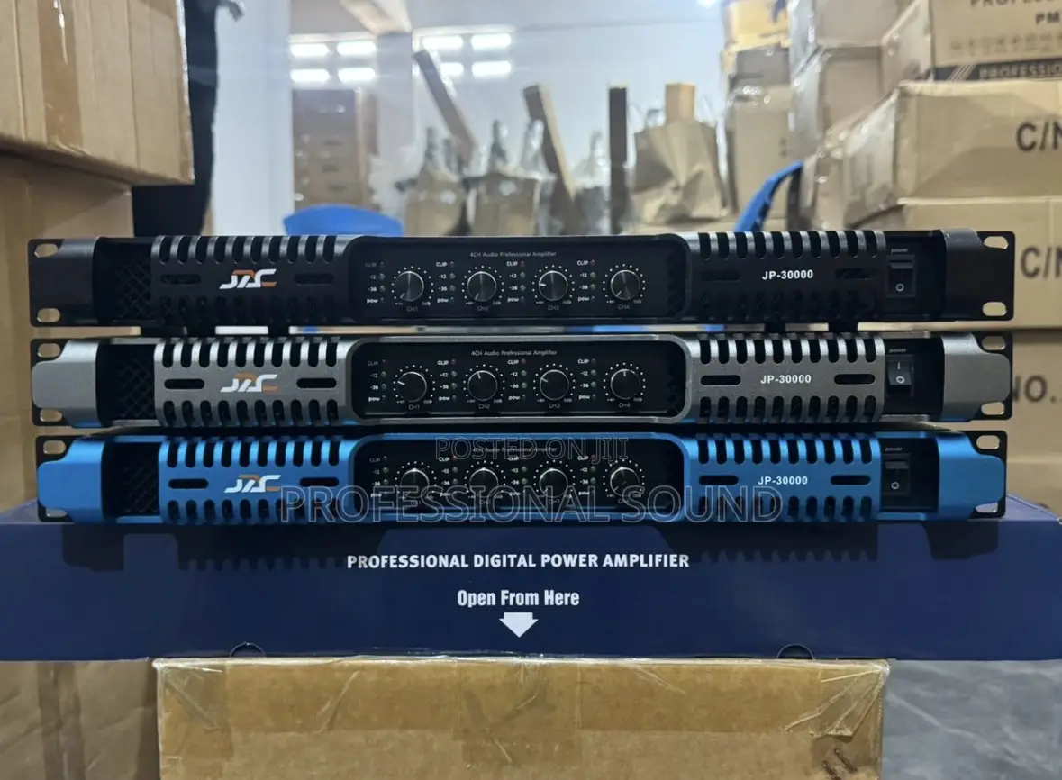 Jac Jp-30000 Professional Digital Power Amplifier.