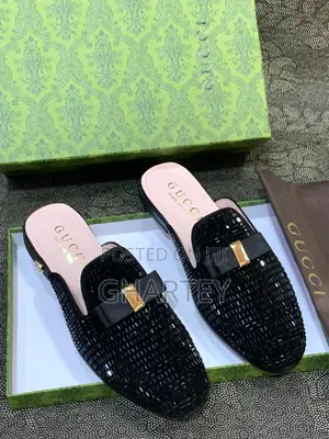 Classic Horsebit Leather Half Shoes (Backless Loafers