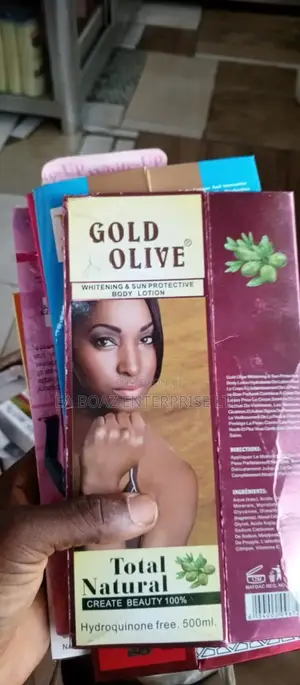 Gold Olive Whitening and Sun Protective Body Lotion
