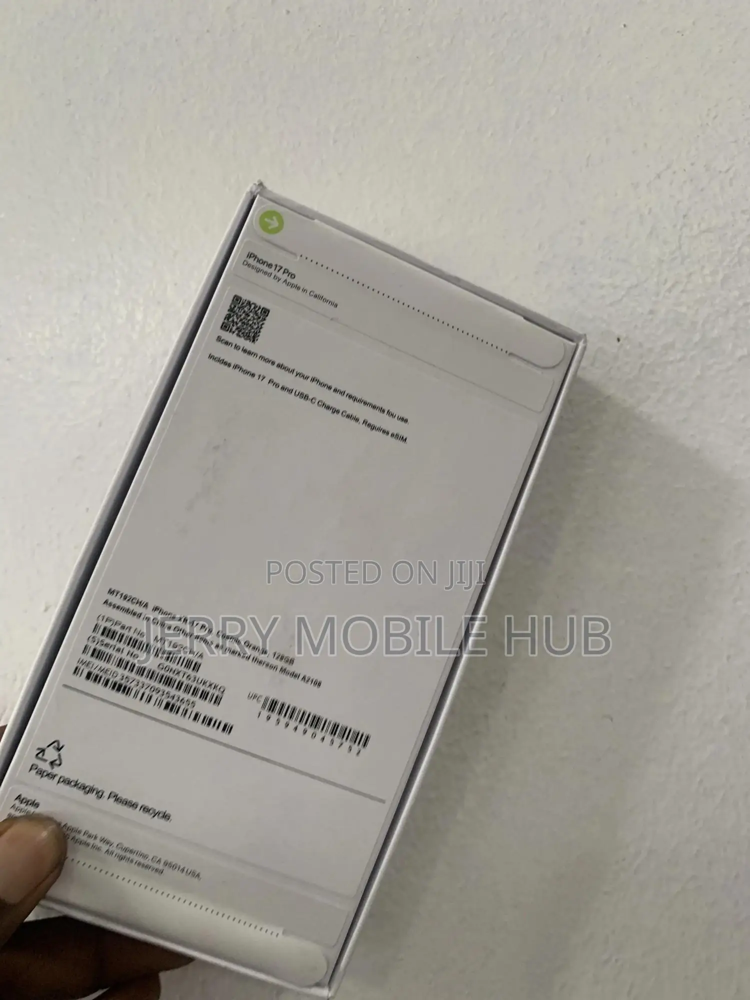 New Apple iPhone XR 128 GB Orange