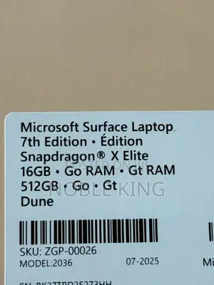 New Microsoft Surface Laptop 7 16GB Qualcomm Snapdragon X Elite 512GB