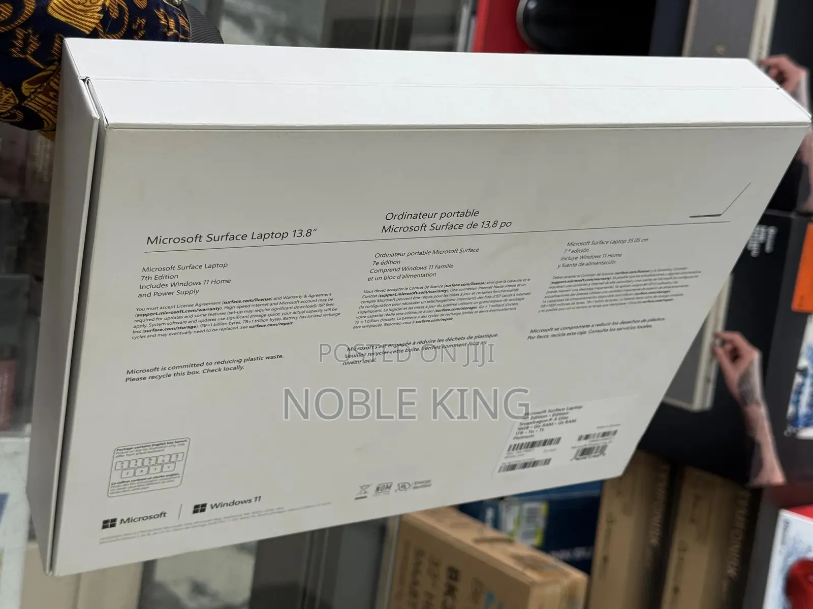 New Microsoft Surface Laptop 7 16GB Qualcomm Snapdragon X Elite SSD 1T