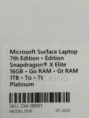 New Microsoft Surface Laptop 7 16GB Qualcomm Snapdragon X Elite SSD 1T