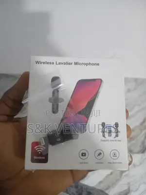2 in 1 Wireless Lavalier Microphone
