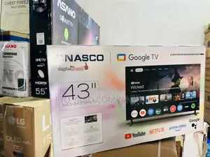 Nasco 43-Inch Digital Frameless Smart Google Tv (Nas-B43fbfl-G)