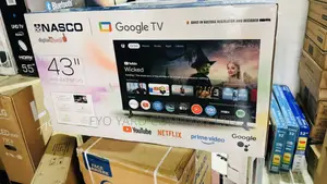 Morden Frameless Nasco 43 Smart FHD Andriod Digital Satellite Tv