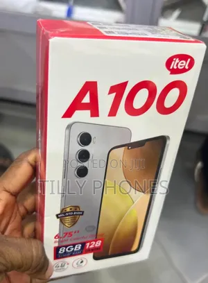 New Itel A100 128 GB Gray