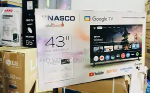 Latest in Town Nasco 43”Smart Netflix,Youtube , Android Digital Tv