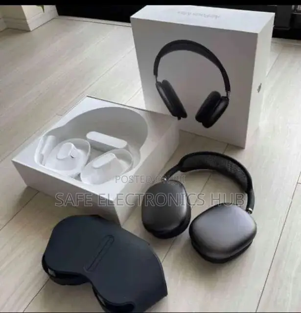 Airpods Max - New In Box With Leather Case