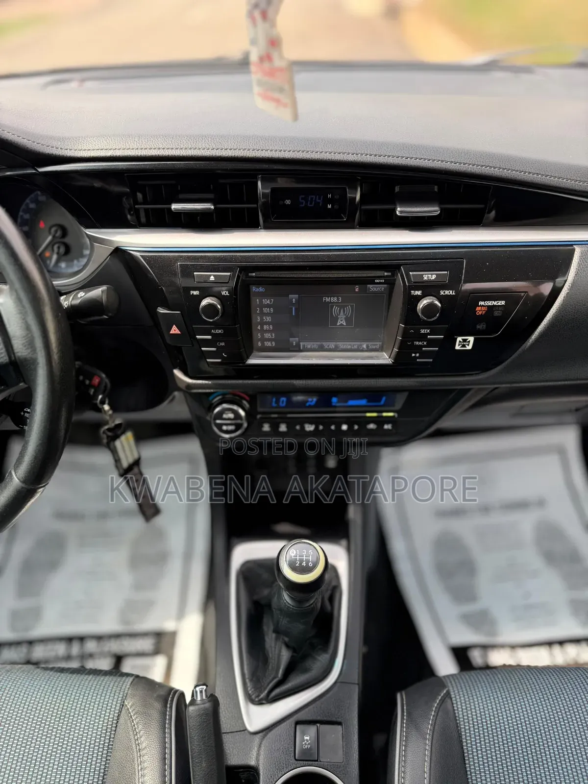 Toyota Corolla S Plus 4dr Sedan (1.8L 4cyl 6M) 2015 Blue