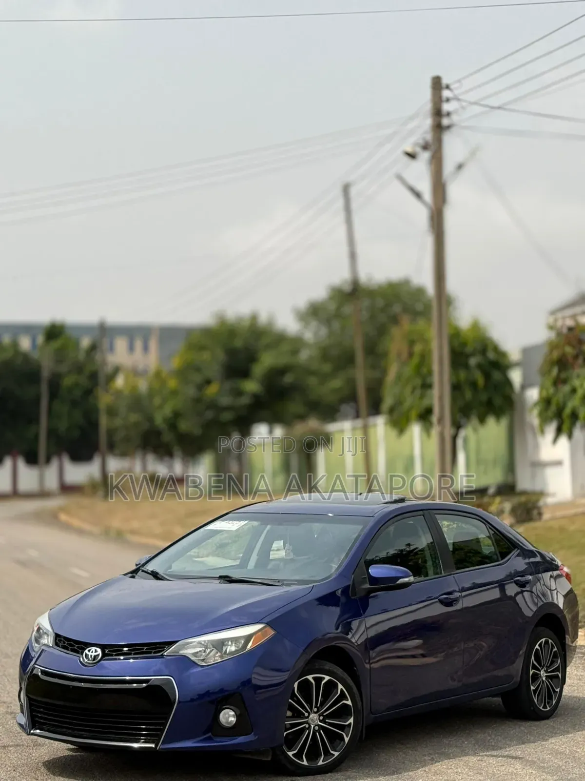 Toyota Corolla S Plus 4dr Sedan (1.8L 4cyl 6M) 2015 Blue