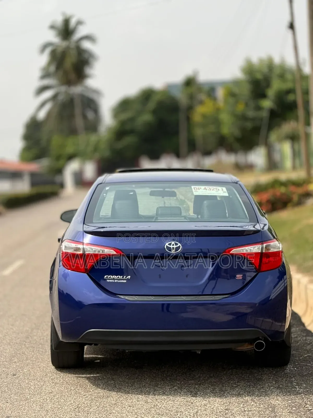 Toyota Corolla S Plus 4dr Sedan (1.8L 4cyl 6M) 2015 Blue