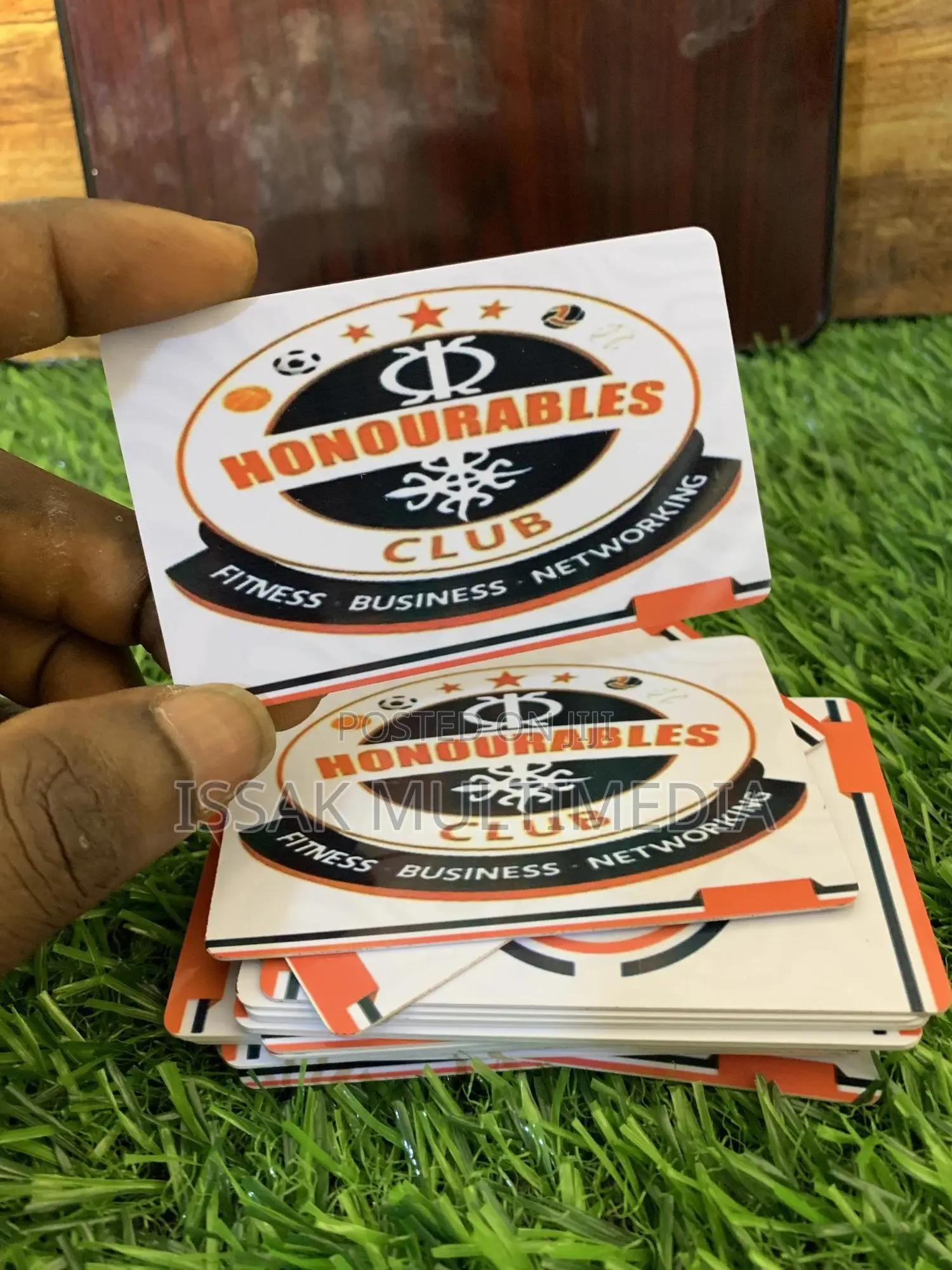 Plastic Call Cards