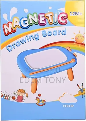 Magnetic Drawing Board/Table for Toddlers(Pink)