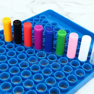 100-Hole Lip Balm Pouring Tray and Spatula