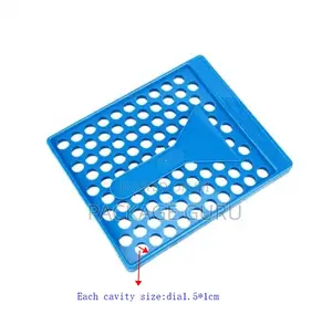 100-Hole Lip Balm Pouring Tray and Spatula