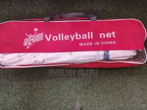 Volleyball Net Red Bag