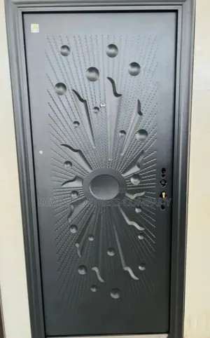 Quality Elegant Smooth Steel Door Single