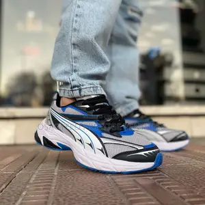 High Quality Puma Sneakers Blue/White