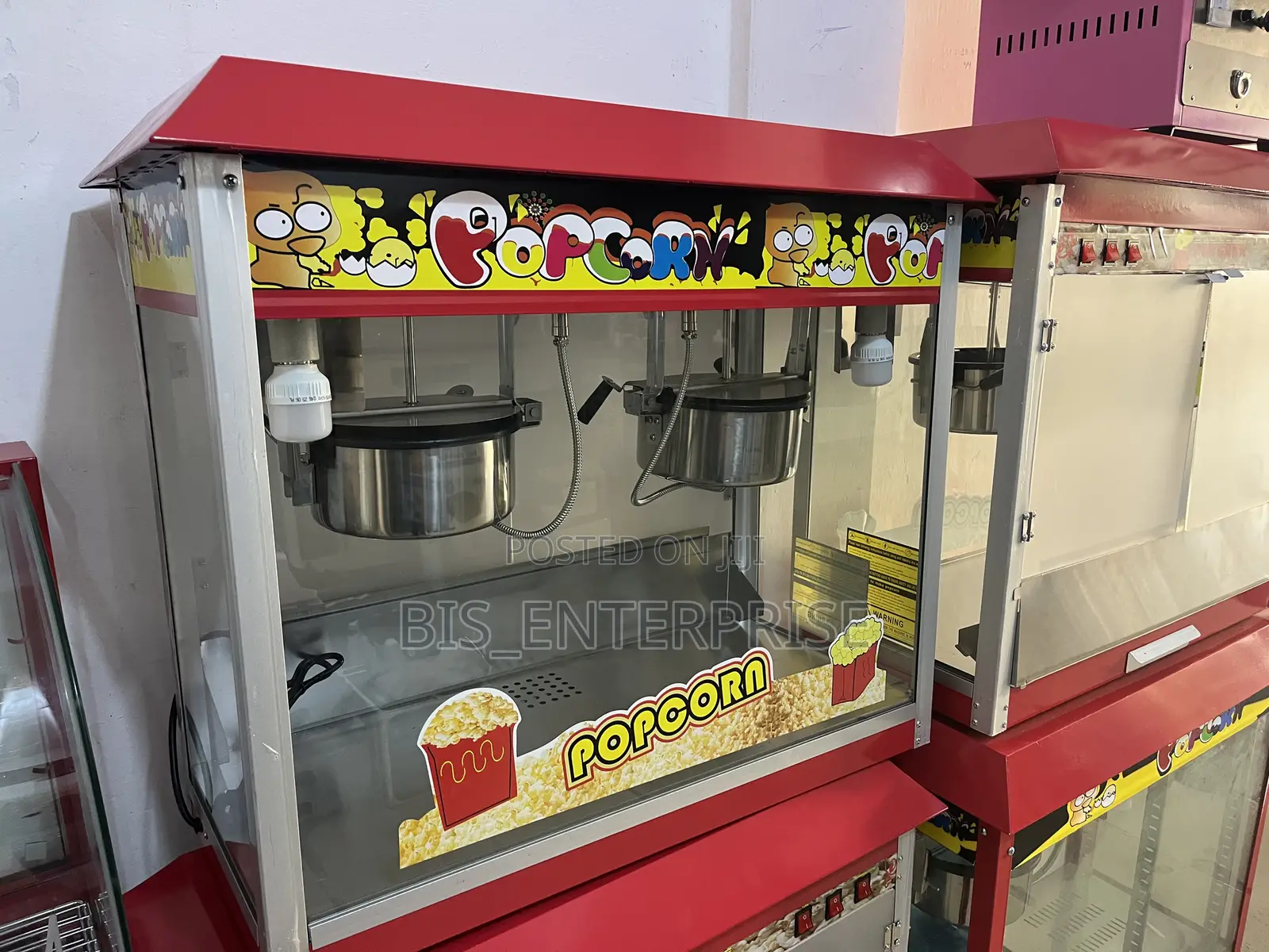 Popcorn Machine Double