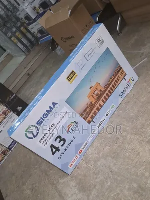 Framless Sigma 43 Inches Smart Android Tv With Quality Pictures