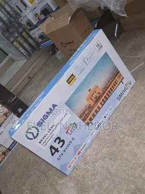Framless Sigma 43 Inches Smart Android Tv With Quality Pictures