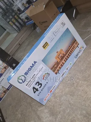Framless Sigma 43 Inches Smart Android Tv With Quality Pictures