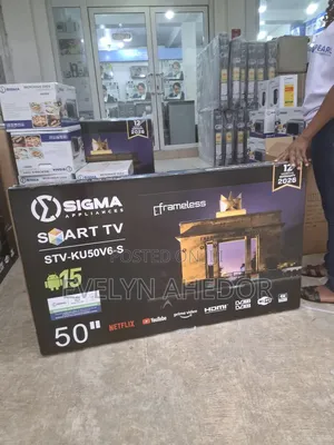 Sigma 50 Inches Smart Android Tv Uhd 2026 Model for Sale
