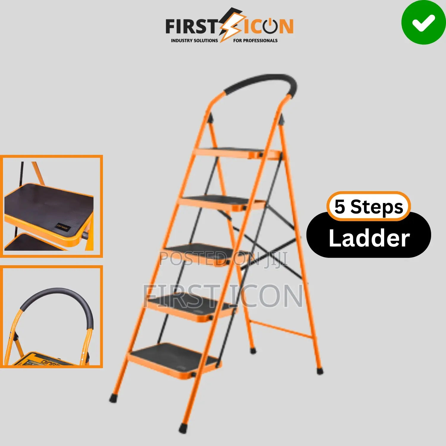 5 Step Steel Ladder - Dingqi Hf0105