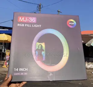 RGB Led Ring Lighs (14”).