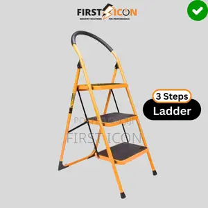 3 Step Portable Steel Ladder - Dingqi 86003