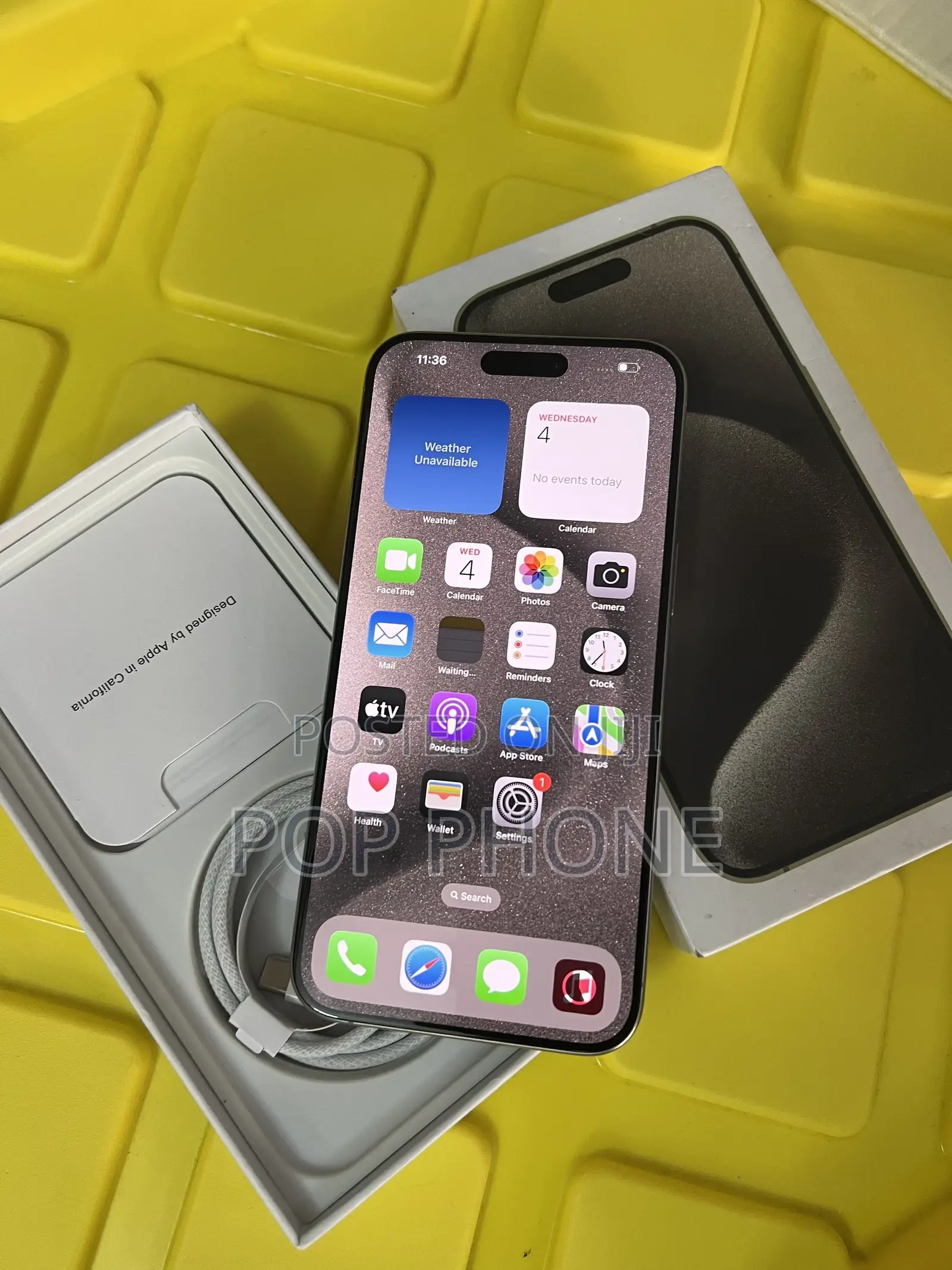 Apple iPhone 15 Pro Max 256 GB Silver