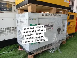 Perkins 15kva Soundproof Diesel Generator – Remote Start Stop