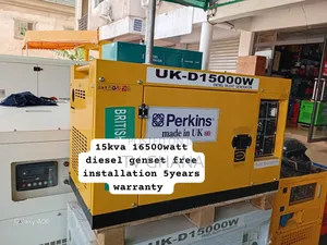 Perkins 15kva Soundproof Diesel Generator | Remote Start |