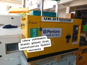 Perkins 15kva Diesel Generator – Remote Control | Soundproof Model