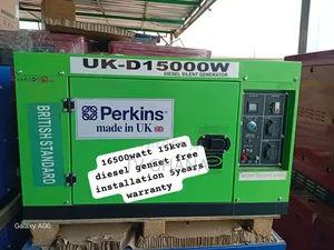 15kva Perkins Diesel Generator | Remote Control | Long Runtime