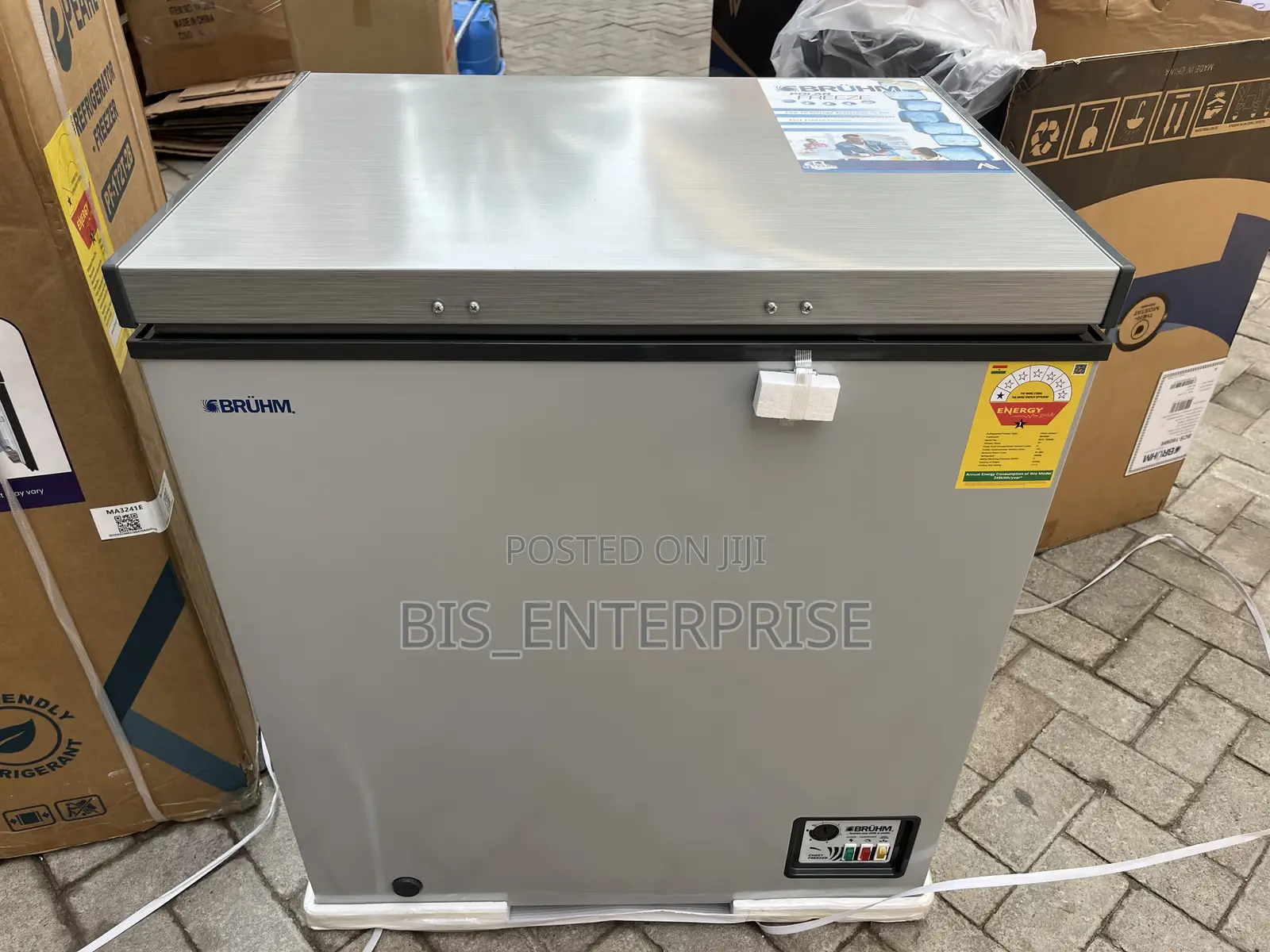 Bruhm Chest Freezer 152 Liters