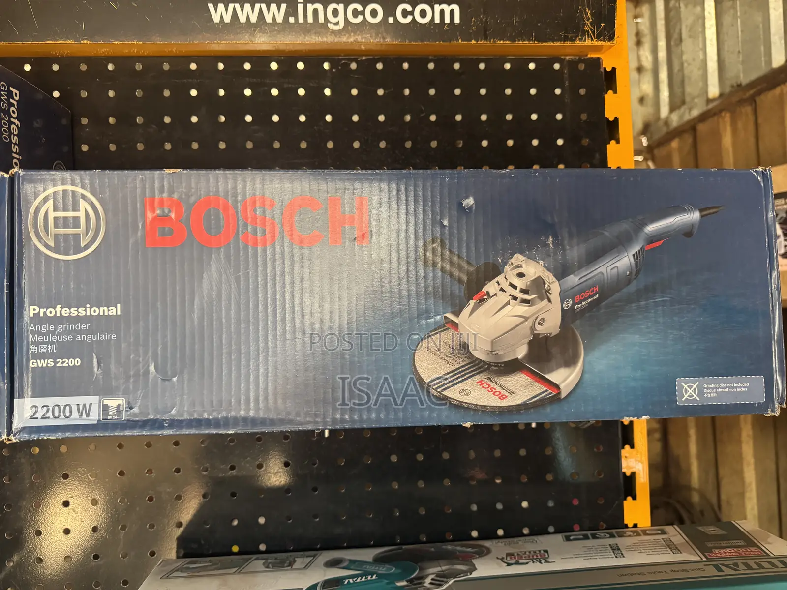 2200 Watts German Bosch Angle Grinder