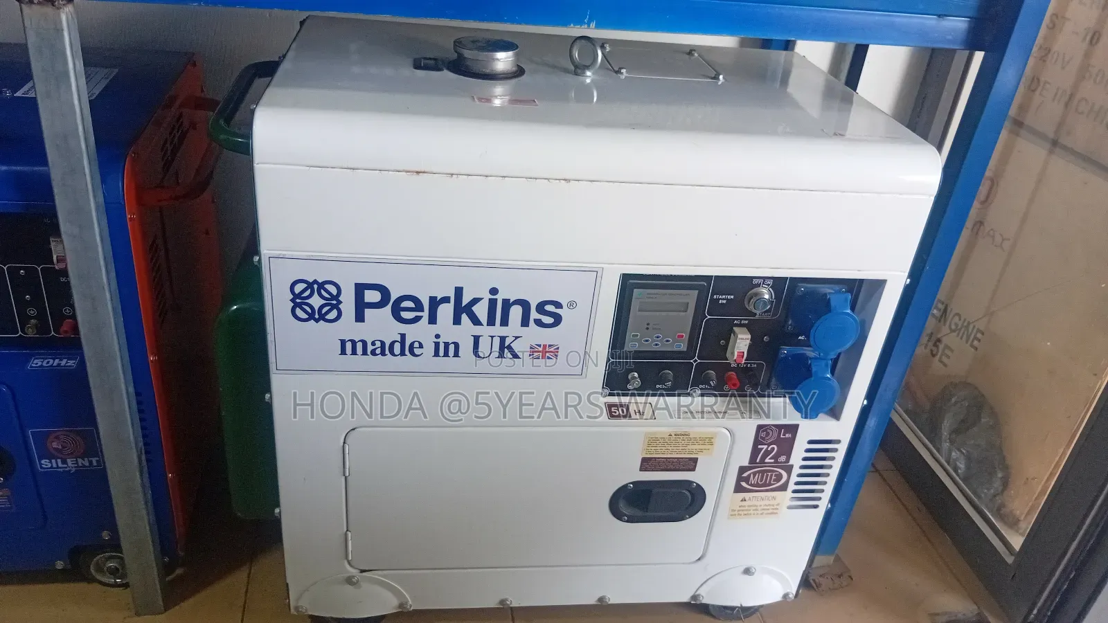 Heavy- Duty Electric Perkins Generator 10kva 13000wat 3phase