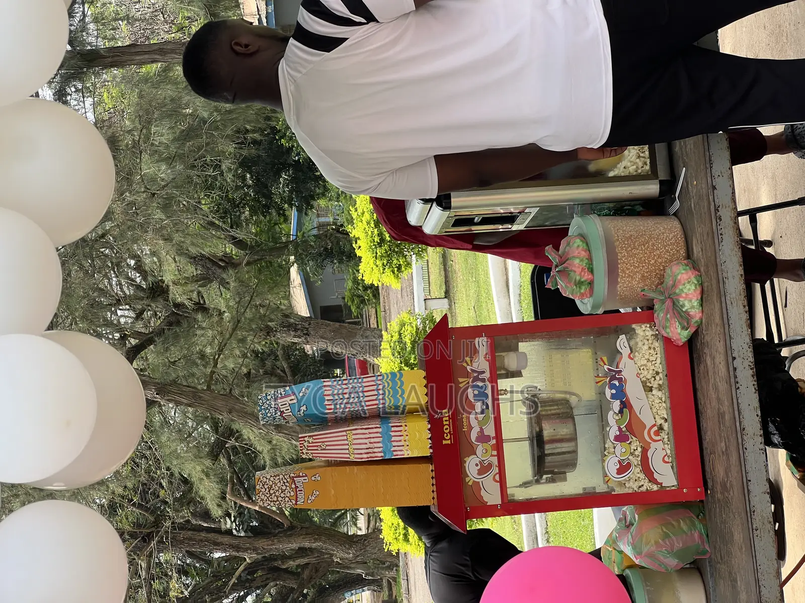 Popcorn Cotton Candy Service
